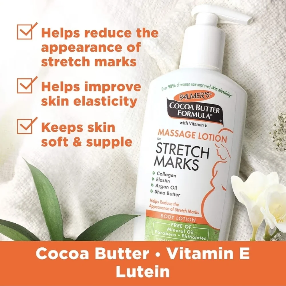 Palmer's Cocoa Butter Formula Stretch Marks Massage Lotion (Bundle Of 2) - Picture 12 of 15
